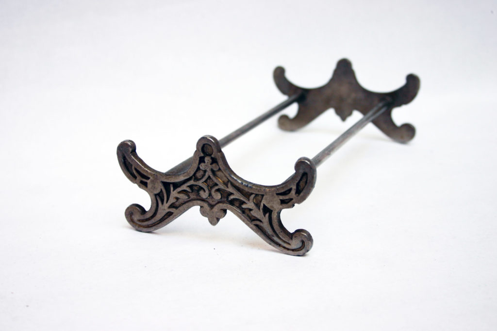 alte Messerbank, Ablage für Vorlegebesteck, RIESIG, Selten, wohl um 1880/1890-261