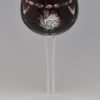 Alter Weinrömer, Weinglas, Überfang, Kristall, rot-0