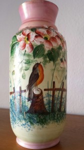 antike vase opalglas 1890